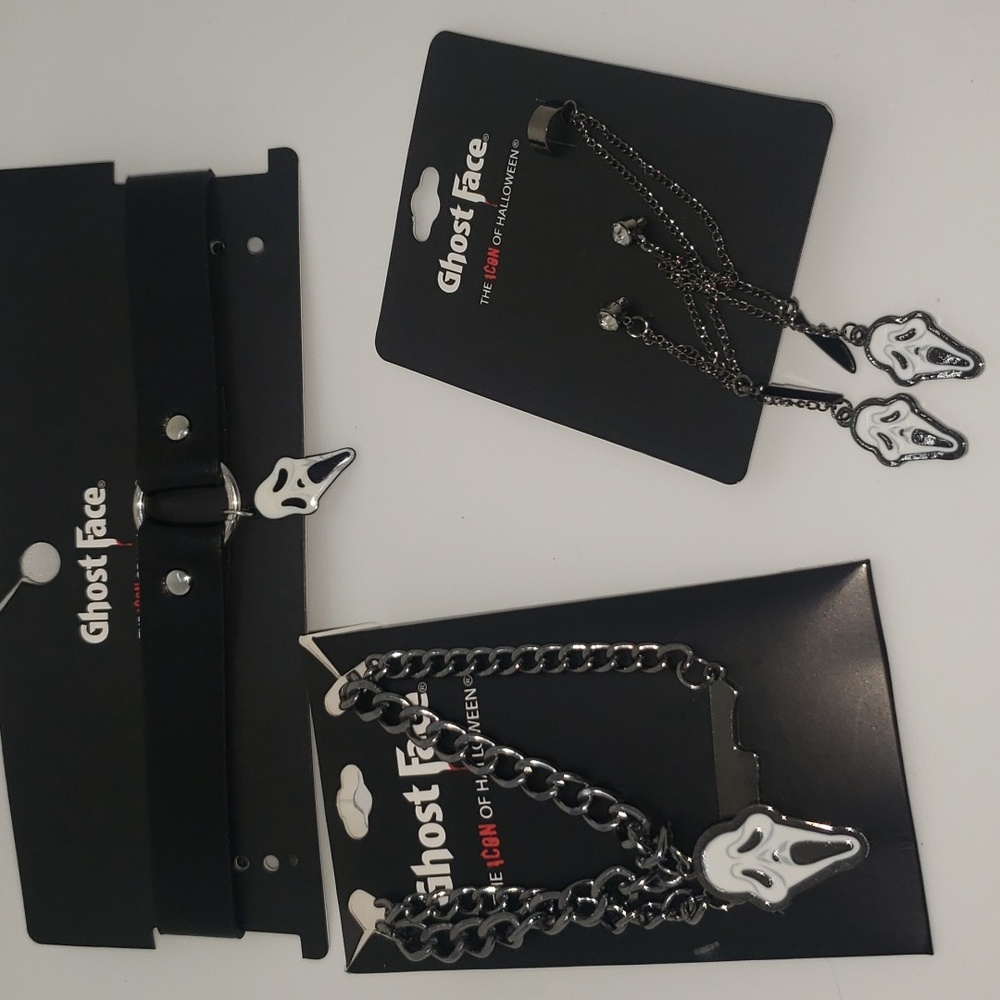 Ghostface Scream Jewelry Bundle